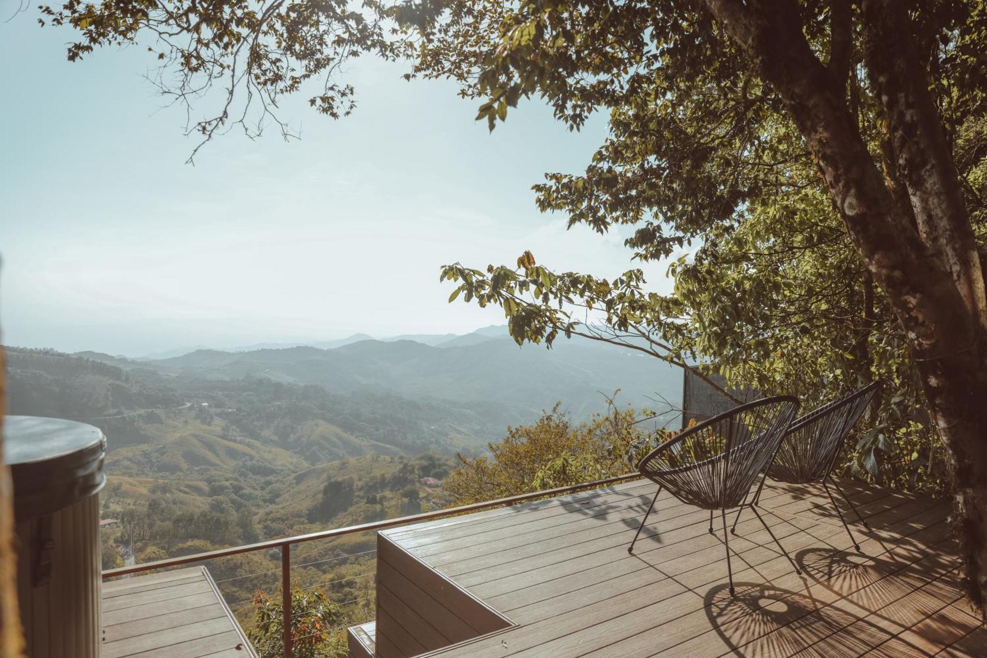 Amalu Luxury View Cabins Monteverde Ngoại thất bức ảnh